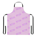 Bridgerton-themed kitchen apron with plaster design