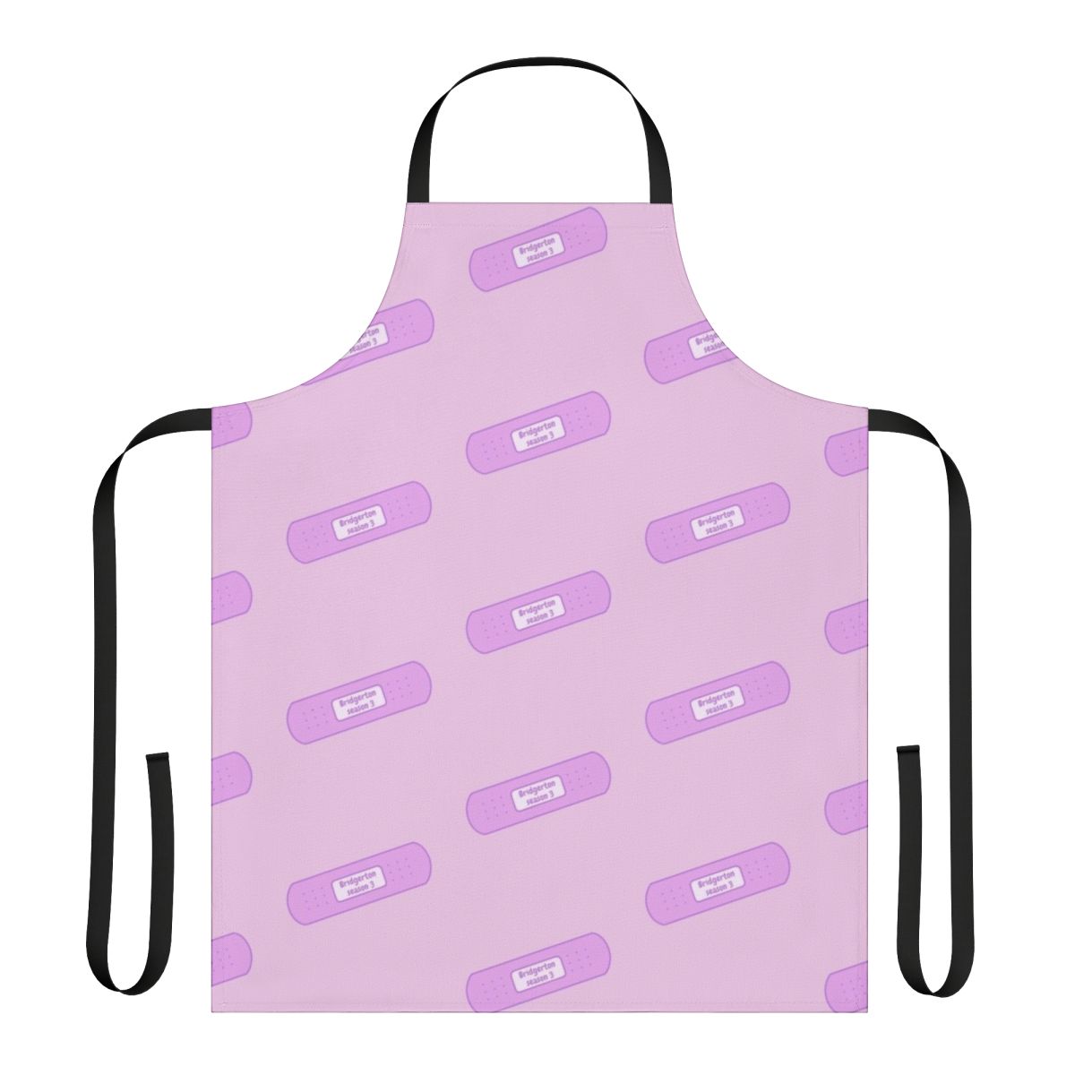Bridgerton-themed kitchen apron with plaster design