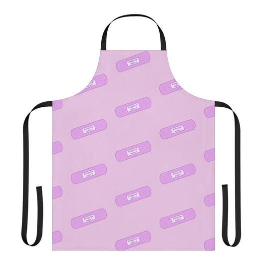 Bridgerton-themed kitchen apron with plaster design