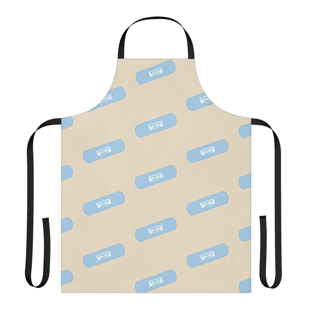 Bridgerton-inspired plaster apron with Bridgerton characters and quotes