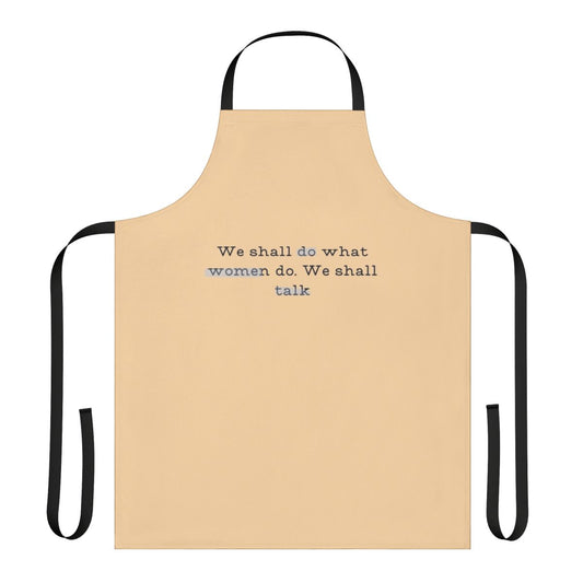 Apron featuring quotes from the Bridgerton series, inspired by the character Violet Bridgerton