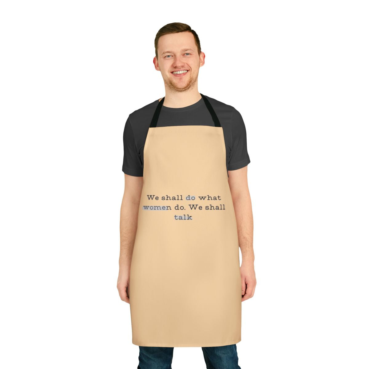 Apron featuring quotes from the Bridgerton series, inspired by the character Violet Bridgerton