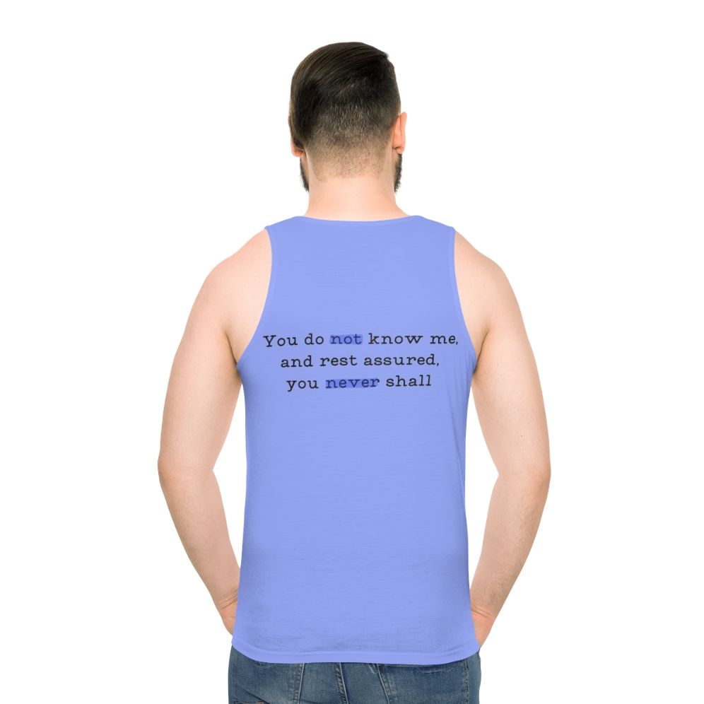Bridgerton Lady Whistledown Quote Unisex Tank Top