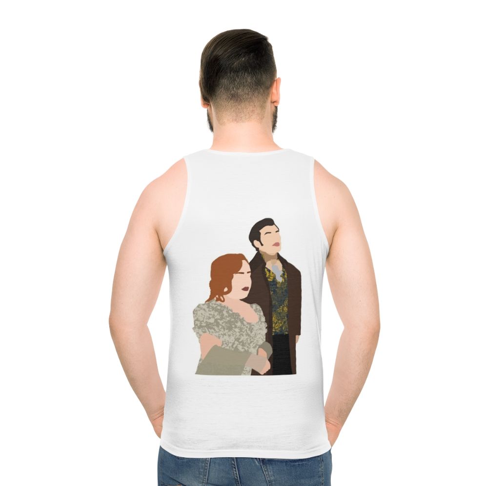 Bridgerton Penelope and Colin Smiling Unisex Tank Top