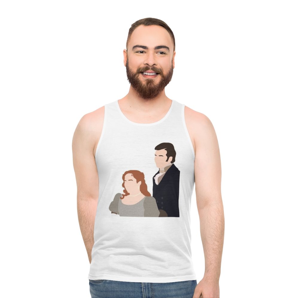 Bridgerton Penelope and Colin Couple Unisex Tank Top
