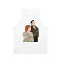 Bridgerton Penelope and Colin Smiling Unisex Tank Top