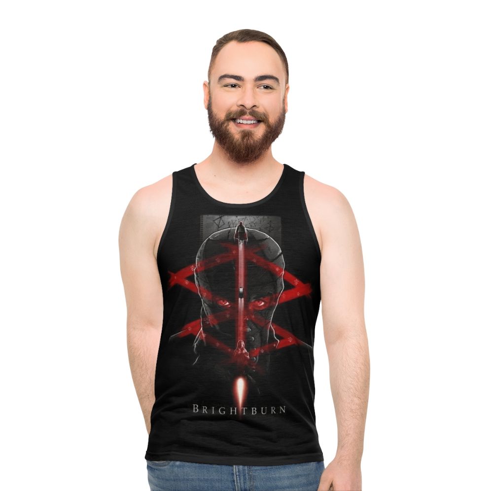 Brightburn horror superhero alien unisex tank top
