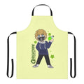 Brightside-inspired chibi character cooking apron for RPG and TTRPG enthusiasts