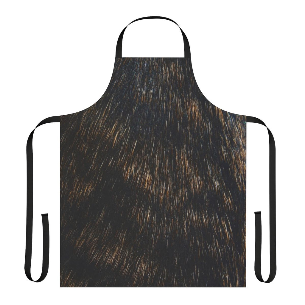 Brindle animal fur pattern kitchen apron
