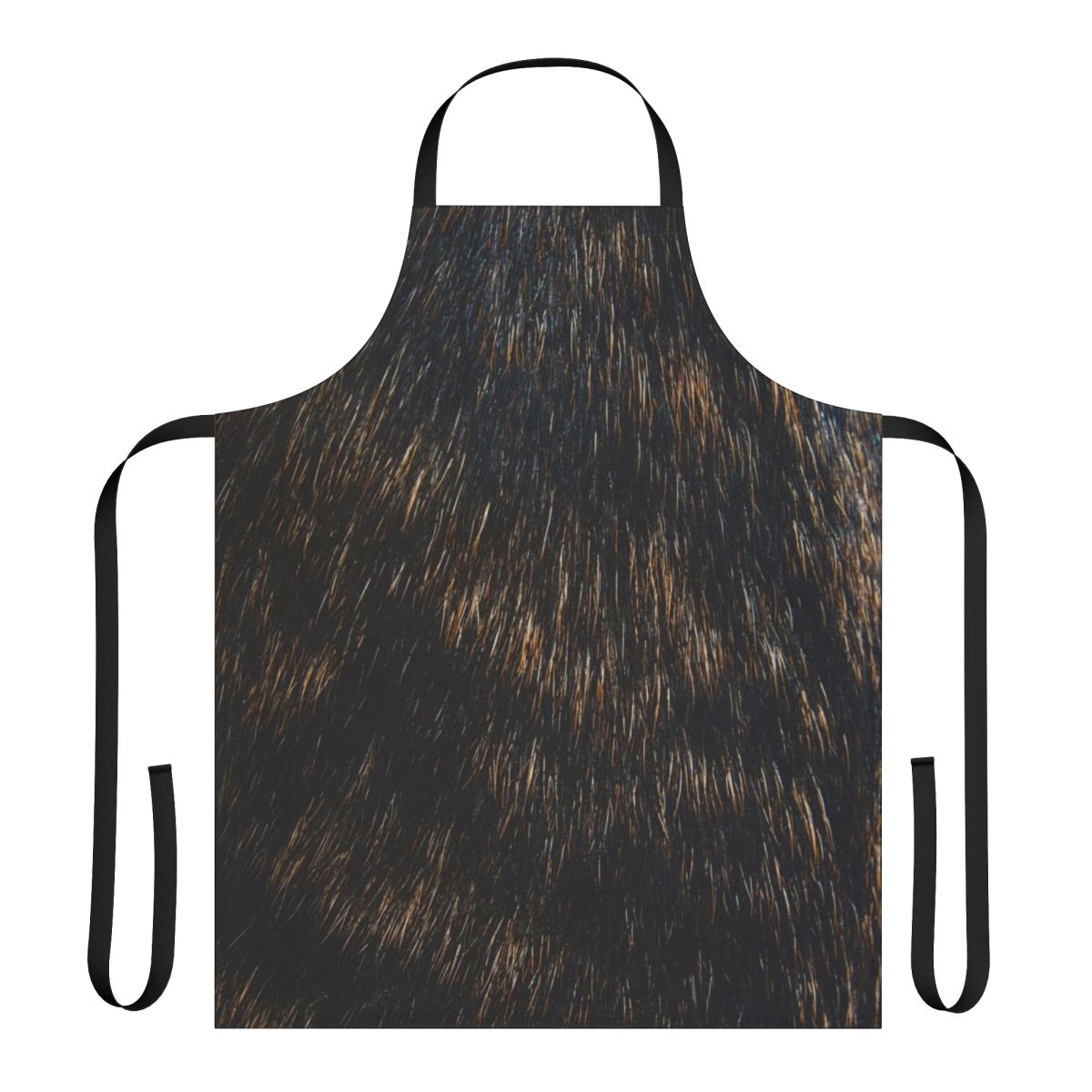 Brindle animal fur pattern kitchen apron