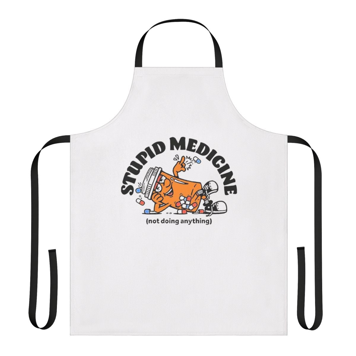 Bring Me the Horizon-inspired Stupid Medicine Apron - Perfect for the kitchen, cooking, and baking