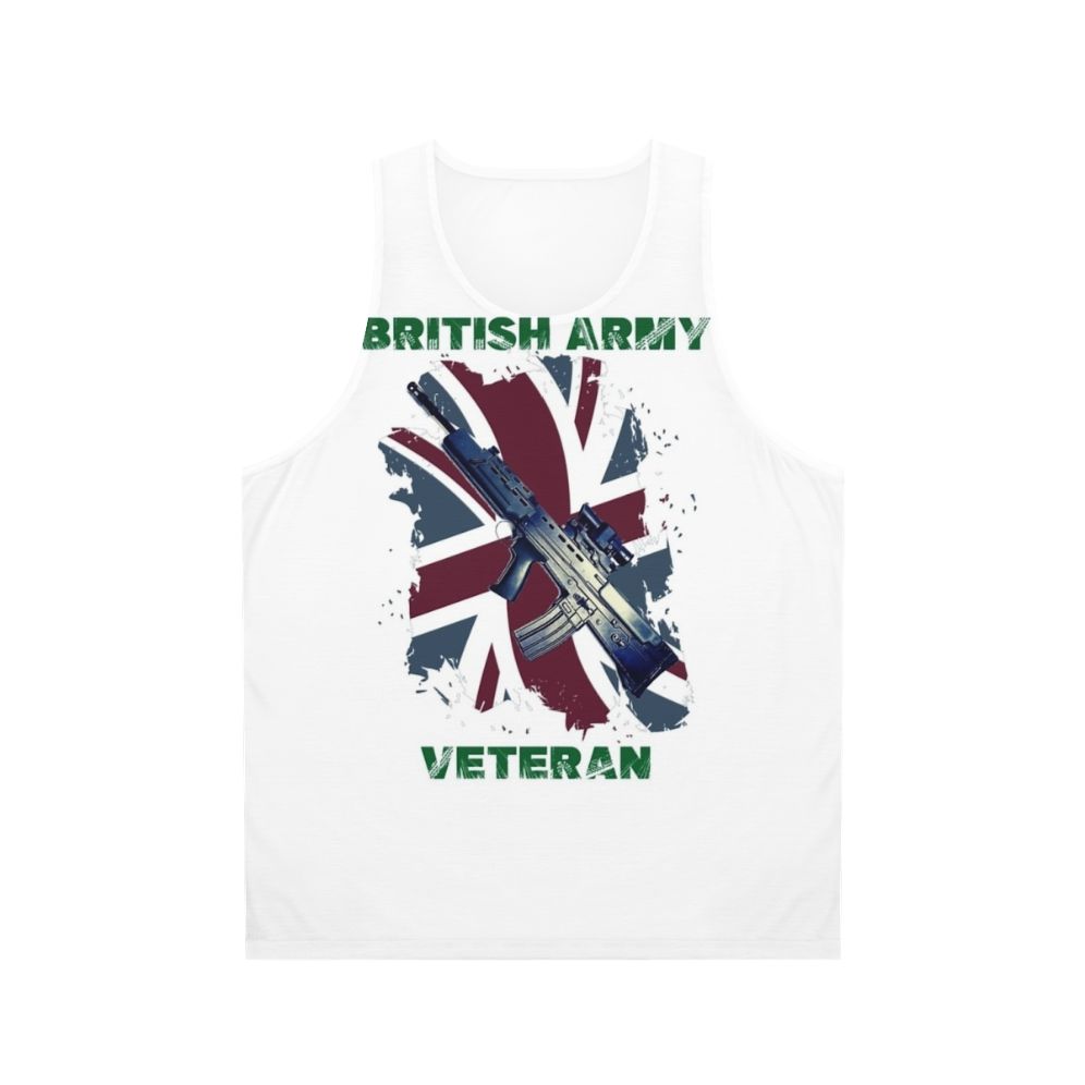 British Army Veteran Military Unisex Tank Top