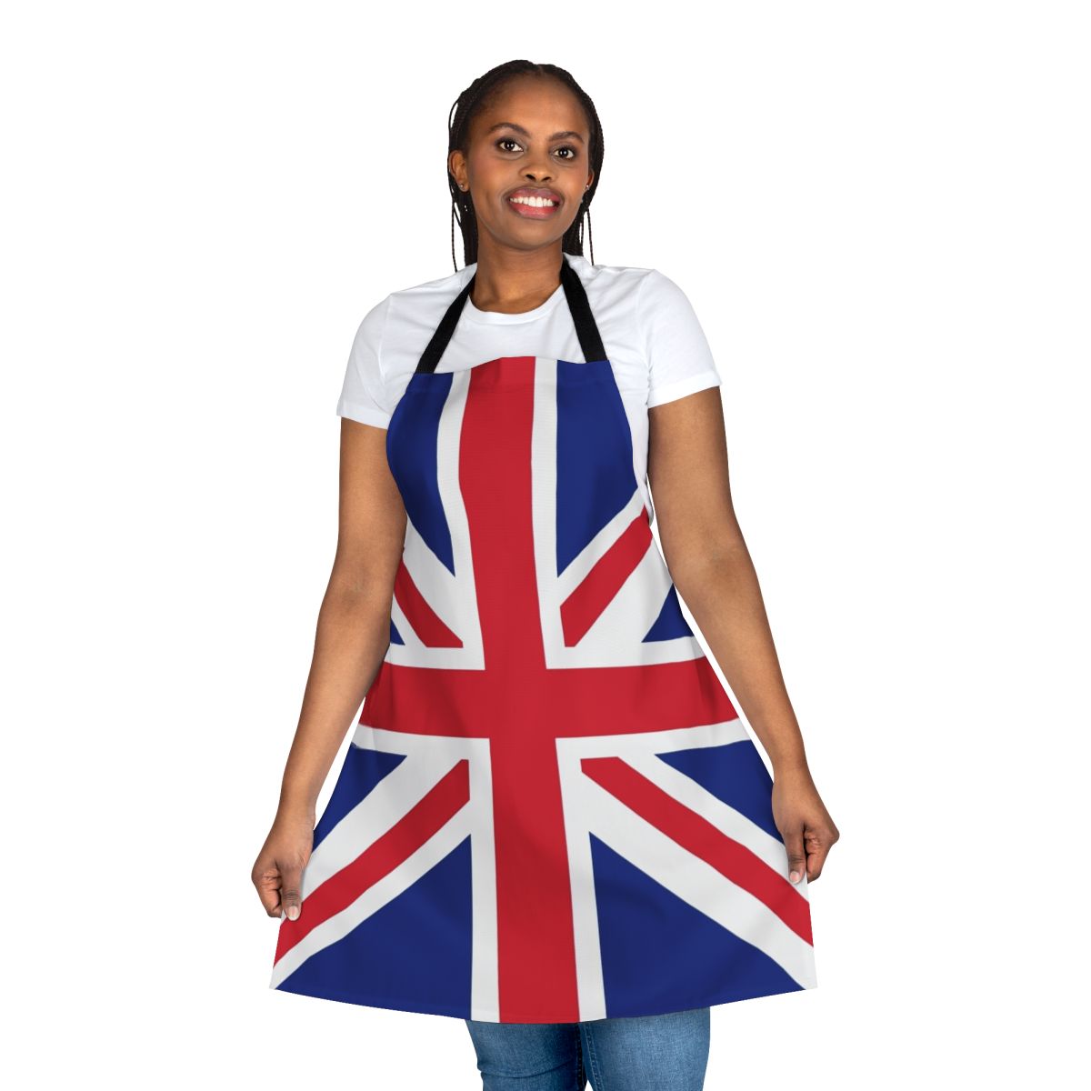 British Flag Themed Apron with Union Jack Design