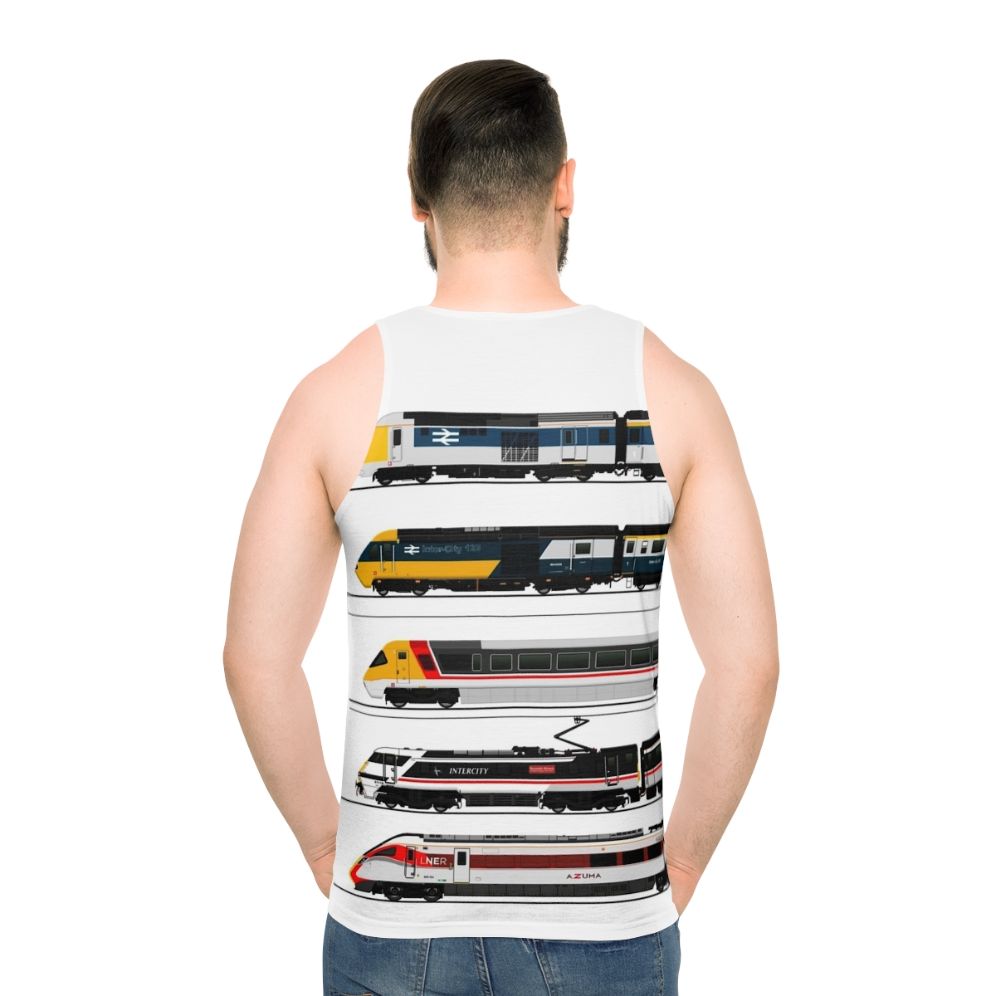 British high speed trains unisex tank top