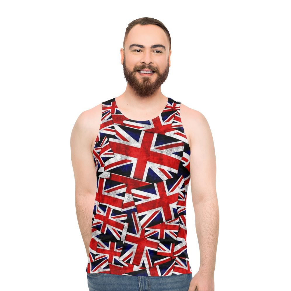 British Union Jack Flag Unisex Tank Top