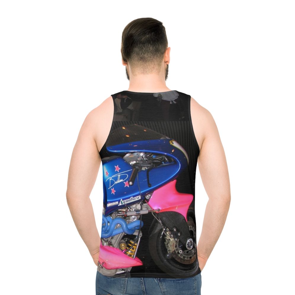 Britten motorcycle unisex tank top