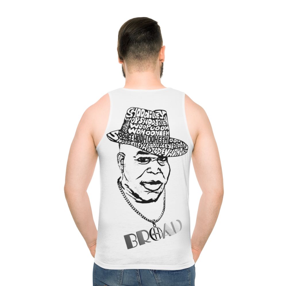 Broad unisex reggae-inspired tank top