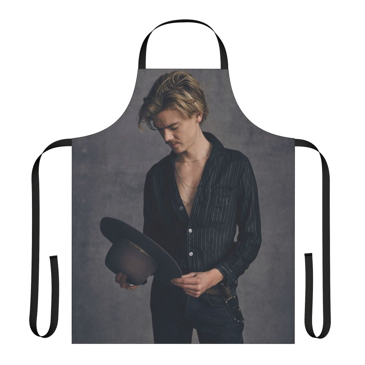 Brodie Sangster Inspired Apron, featuring the actor's name and image
