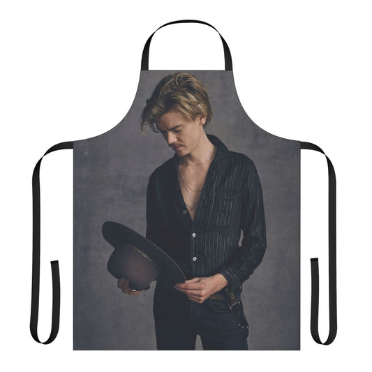 Brodie Sangster Inspired Apron, featuring the actor's name and image