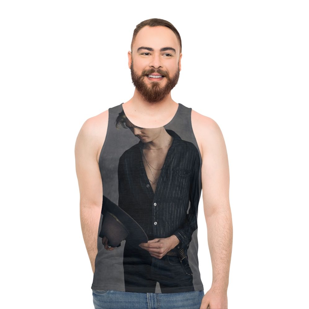 Brodie Sangster Unisex Tank Top