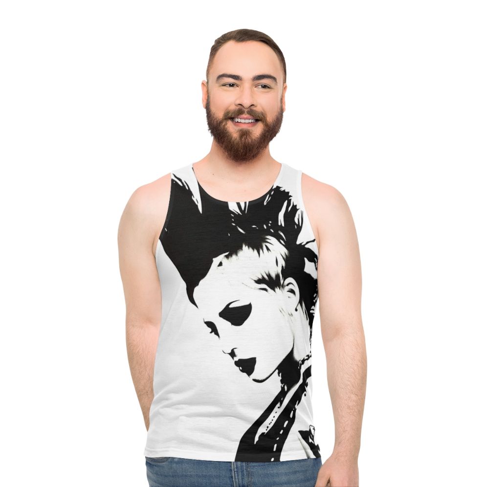 Brody Dalle Unisex Tank Top - Punk Rock Music Art