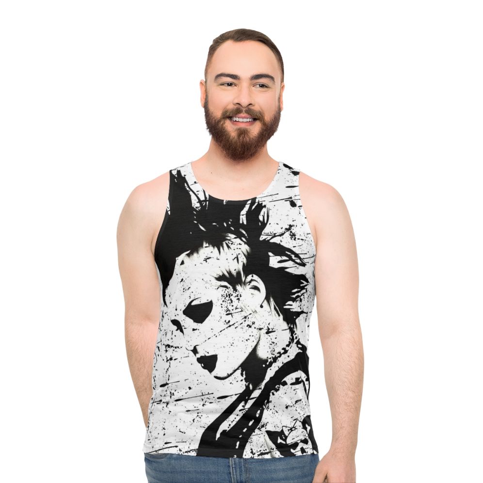 Brody Dalle Unisex Tank Top with Punk Rock Inspired Design