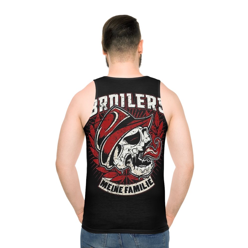 Broiler chicken unisex tank top