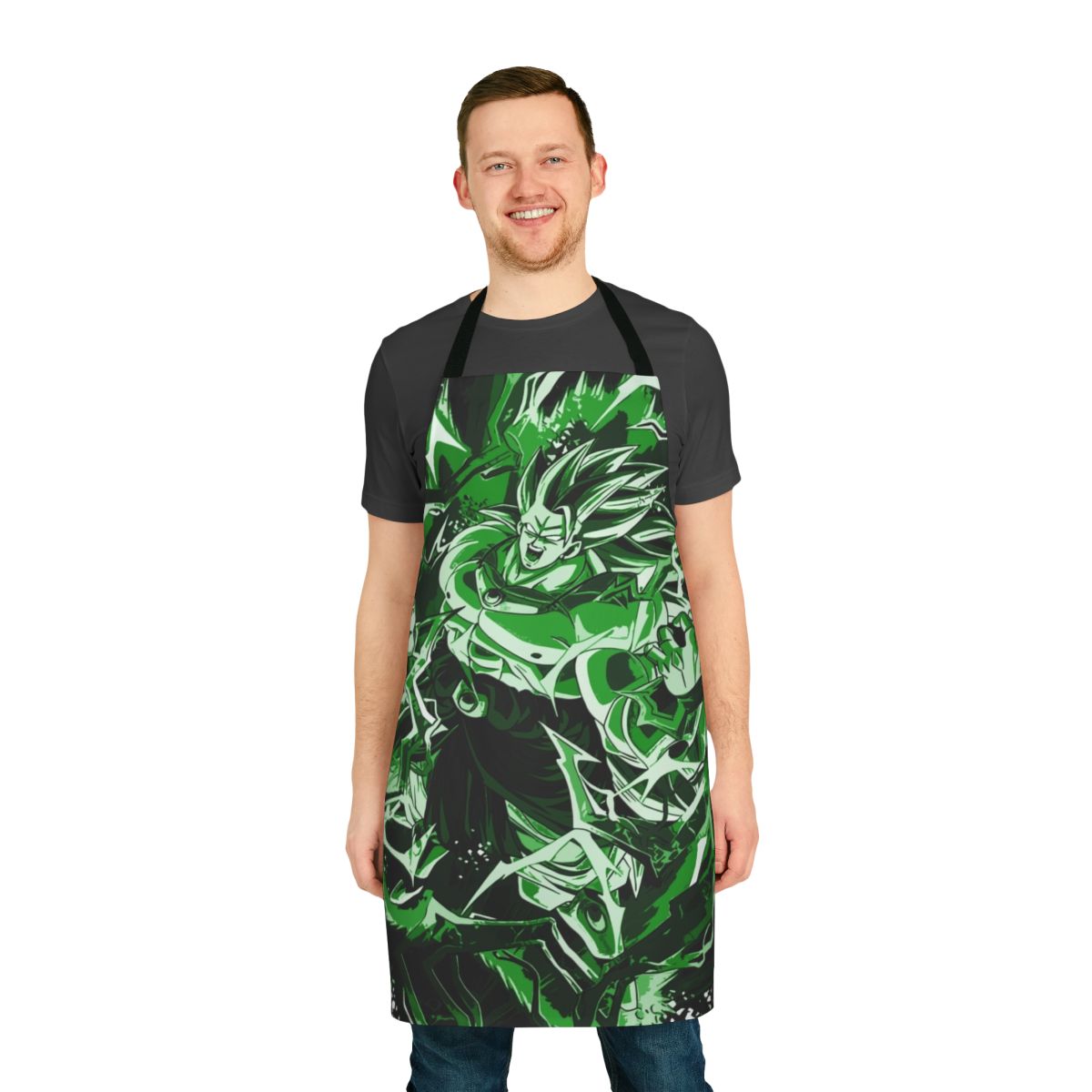 Broly Themed Apron for Dragon Ball Z and Super Fans