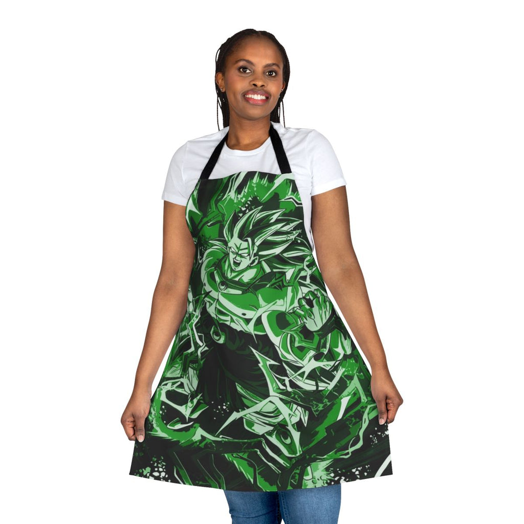 Broly Themed Apron for Dragon Ball Z and Super Fans