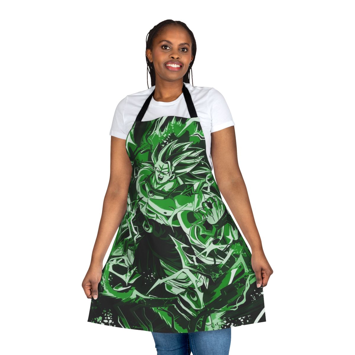 Broly Themed Apron for Dragon Ball Z and Super Fans