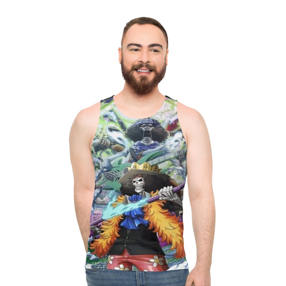 Brook One Piece Inspired Unisex Tank Top