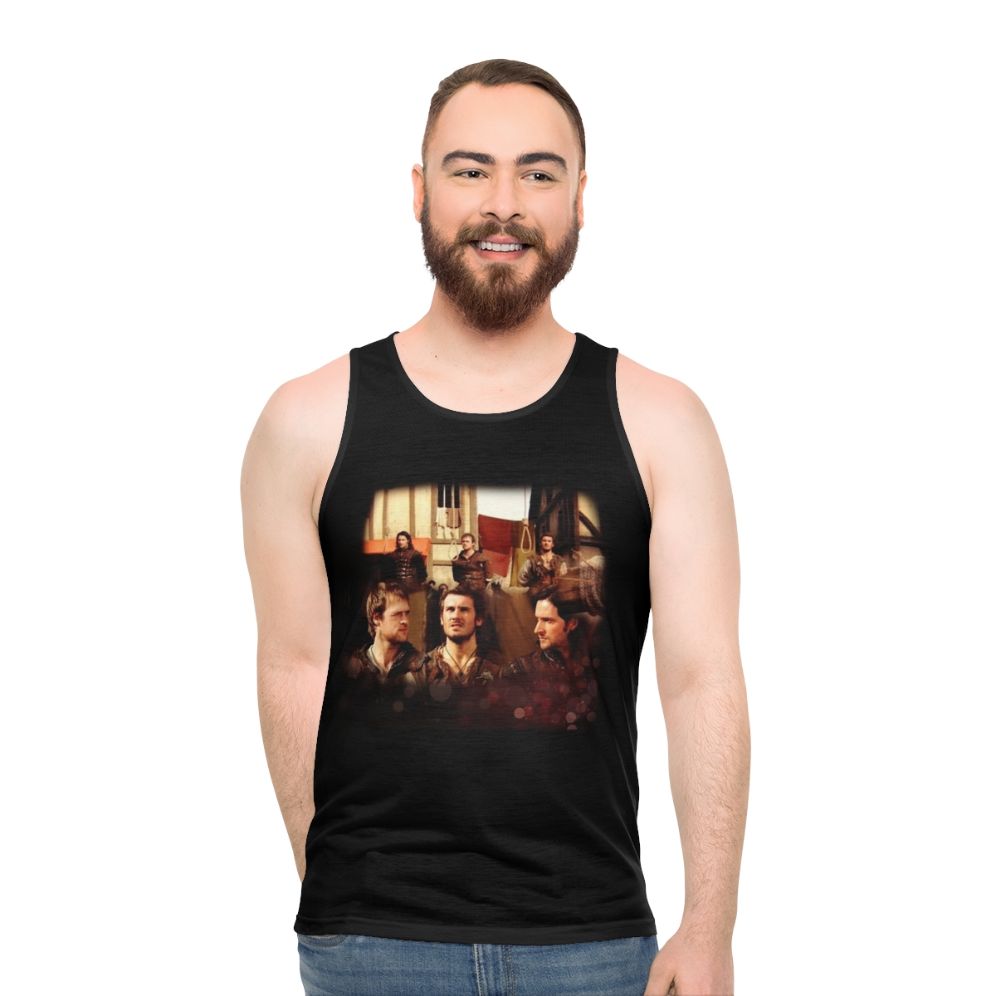 Brother In Arms Unisex Tank Top featuring Richard Armitage