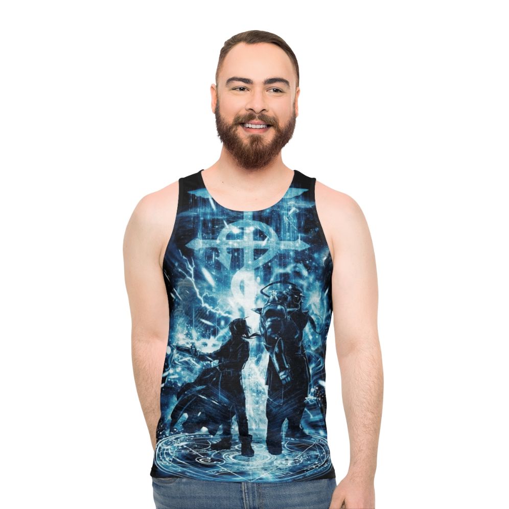 Brotherhood Storm Unisex Anime Tank Top
