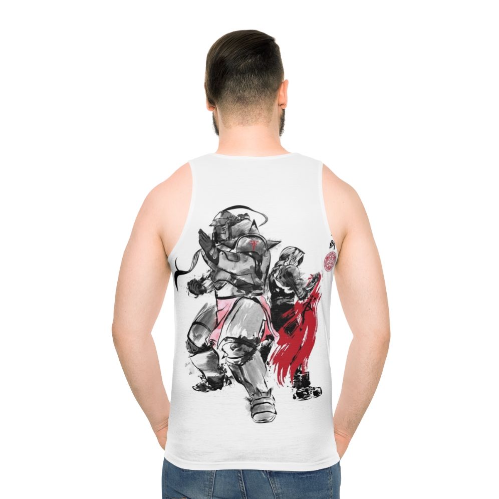 Brotherhood Sumi E Anime Unisex Tank Top