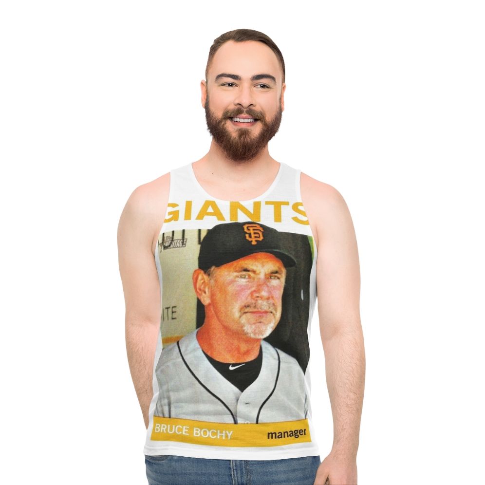 Bruce Bochy San Francisco Giants Sports Legend Unisex Tank Top
