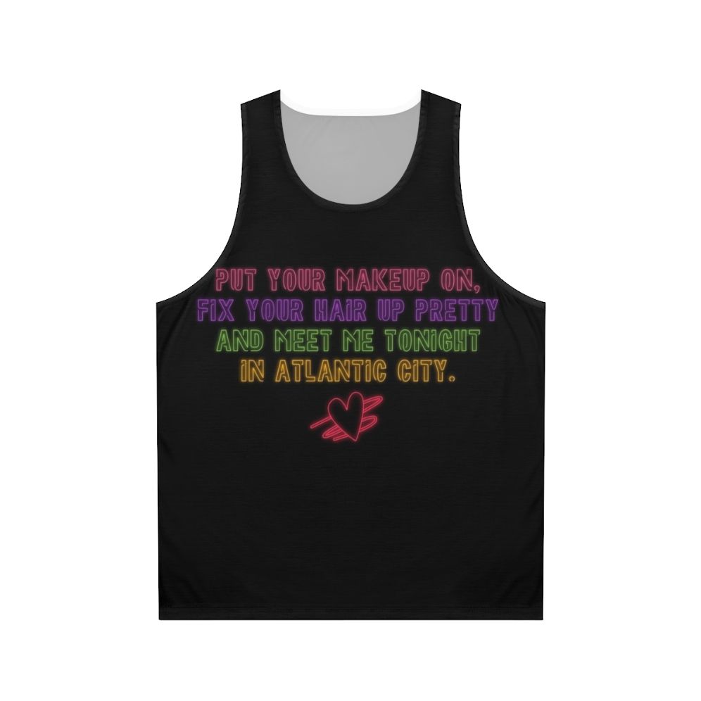 Bruce Springsteen Atlantic City Unisex Tank Top