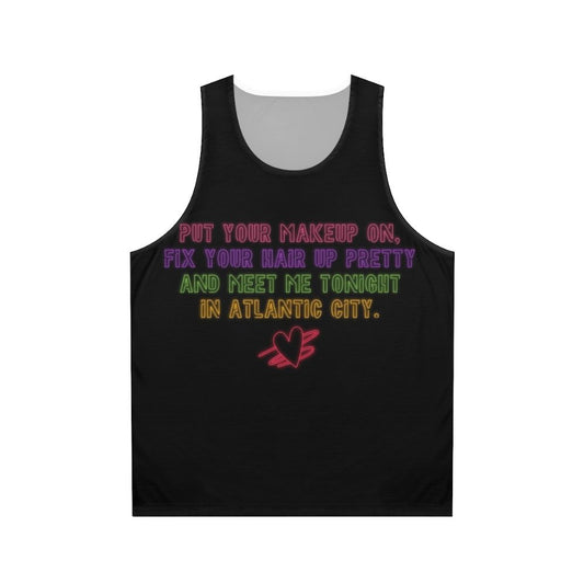Bruce Springsteen Atlantic City Unisex Tank Top