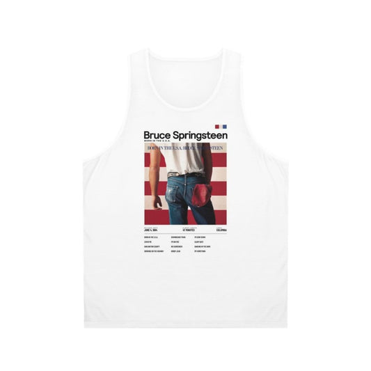 Bruce Springsteen Born In The U.S.A. Unisex Tank Top