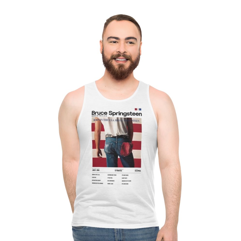 Bruce Springsteen Born In The U.S.A. Unisex Tank Top