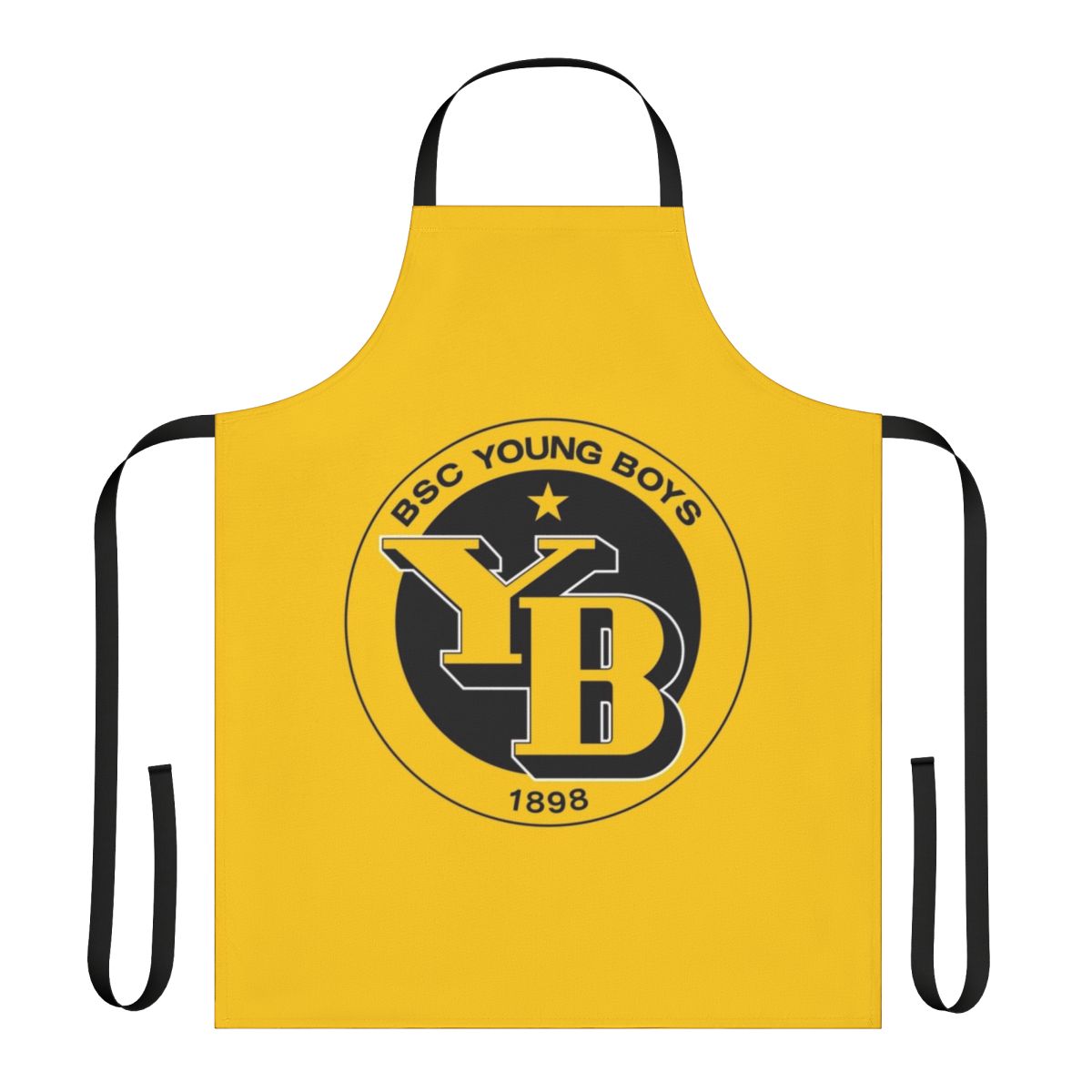 Bsc Young Boys Inspired Mens Apron with Football Club Logo