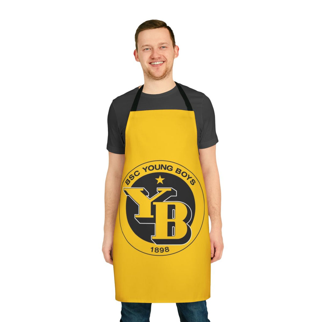 Bsc Young Boys Inspired Mens Apron with Football Club Logo