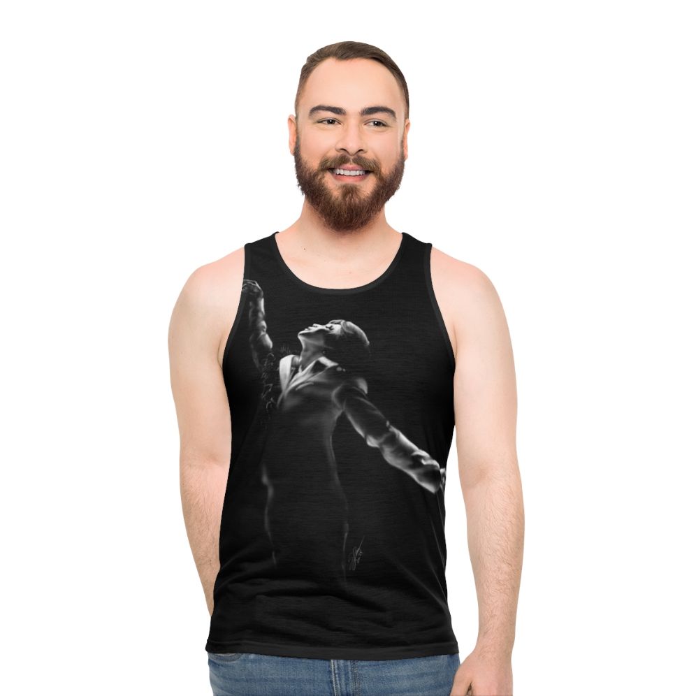 BTS Jimin Black Swan Unisex Monochrome Tank Top