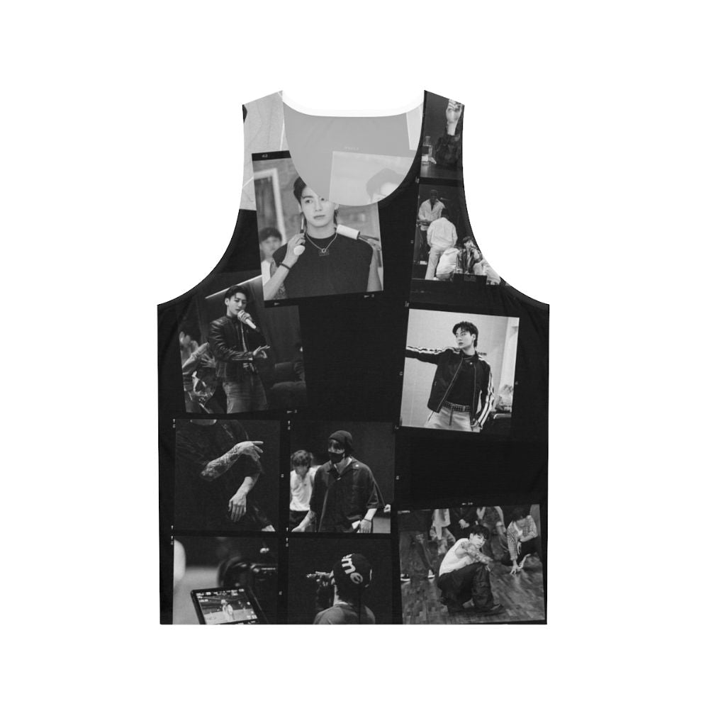 BTS Jungkook Photo Sketch Edit Unisex Tank Top