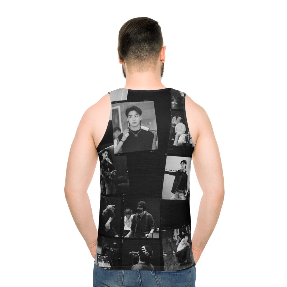 BTS Jungkook Photo Sketch Edit Unisex Tank Top