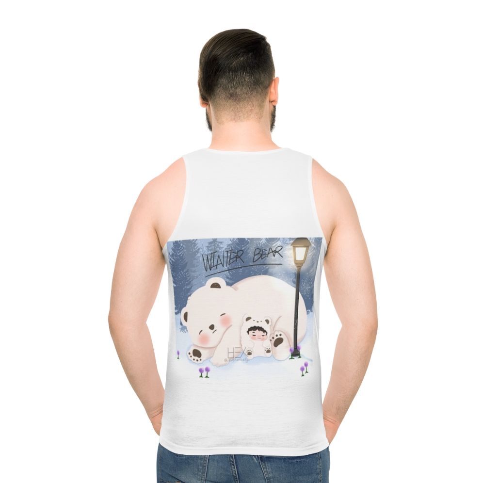 BTS Taehyung Winter Bear Unisex Tank Top