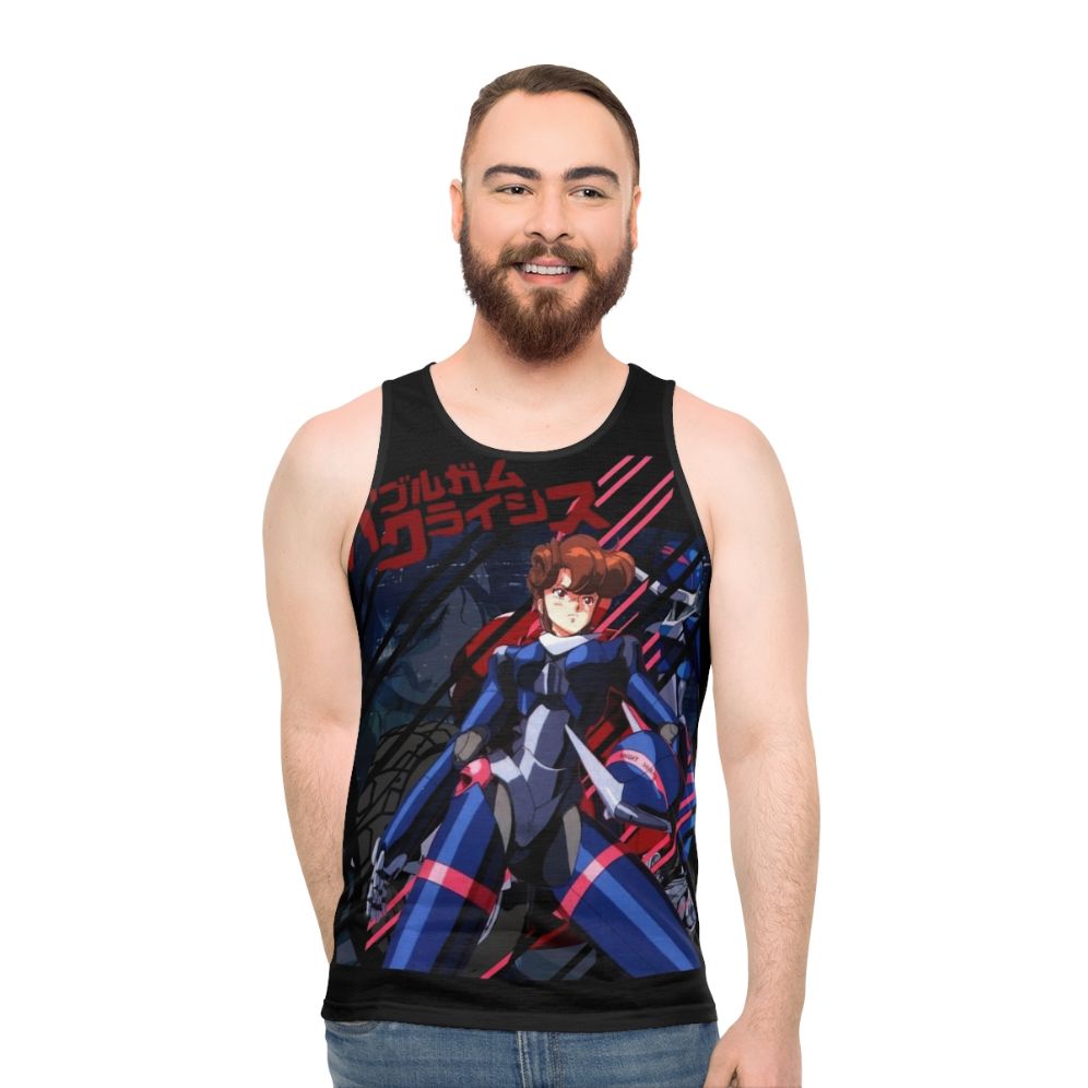 Bubblegum Crisis anime unisex tank top