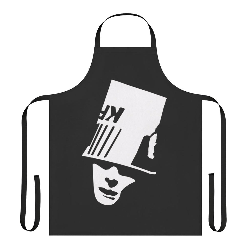 Buckethead Inspired Kitchen Apron with Guitar Silhouette