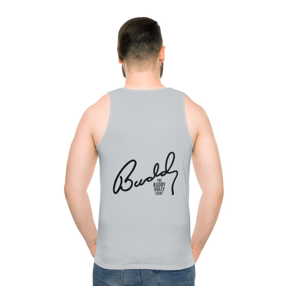 Buddy Holly Colorized Unisex Music Tank Top