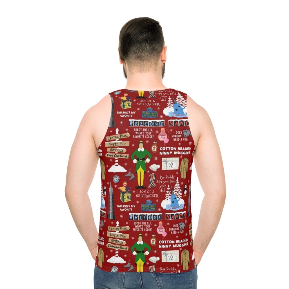 Buddy the Elf Collage Unisex Christmas Movie Tank Top