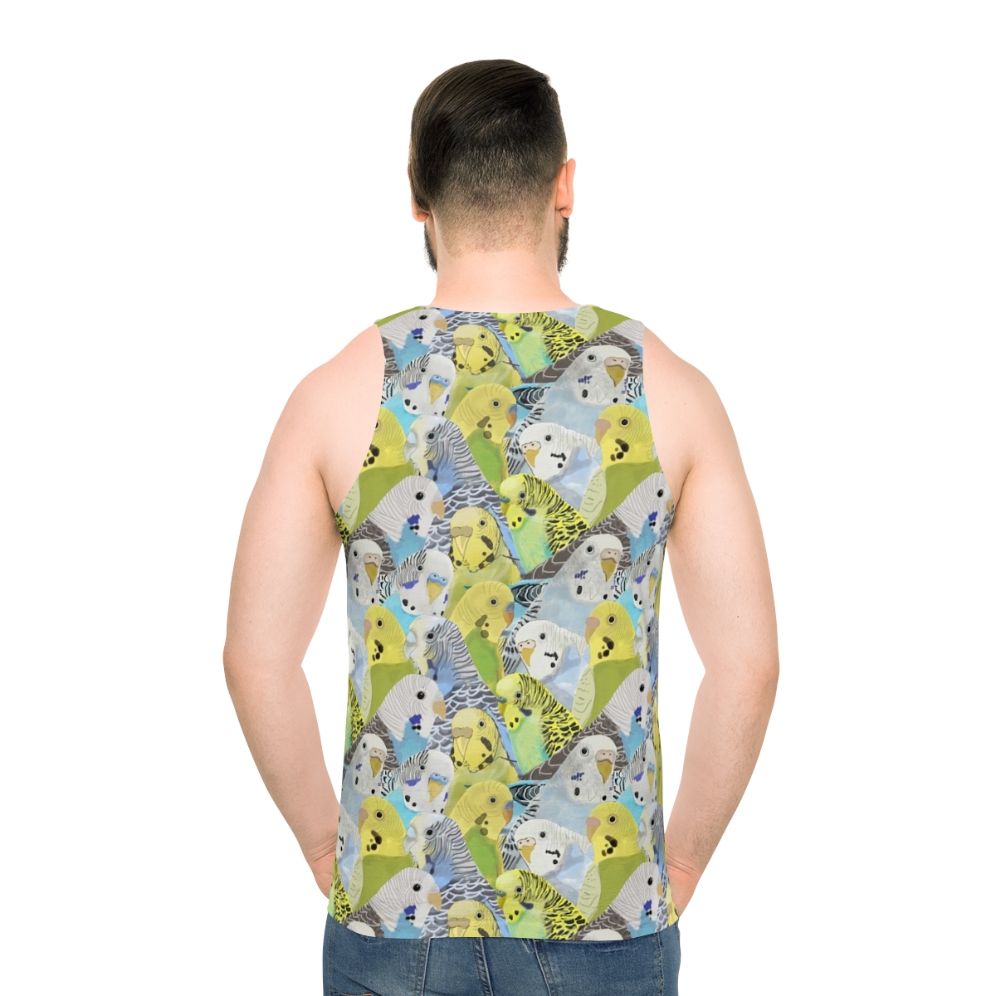 Budgie Parakeet Unisex Tank Top